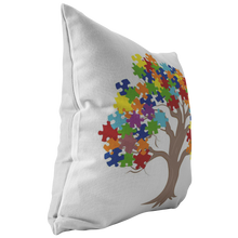 Load image into Gallery viewer, Autism Tree Pillow
