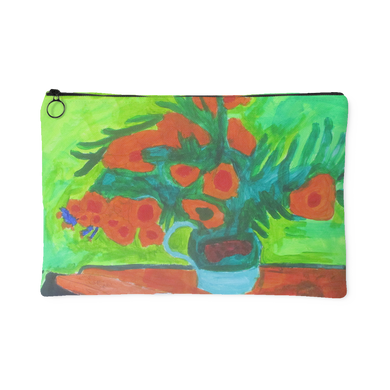 Van Gogh's Sunflowers Accessory Pouch