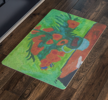 Load image into Gallery viewer, Van Gogh&#39;s Sunflowers Welcome Mat