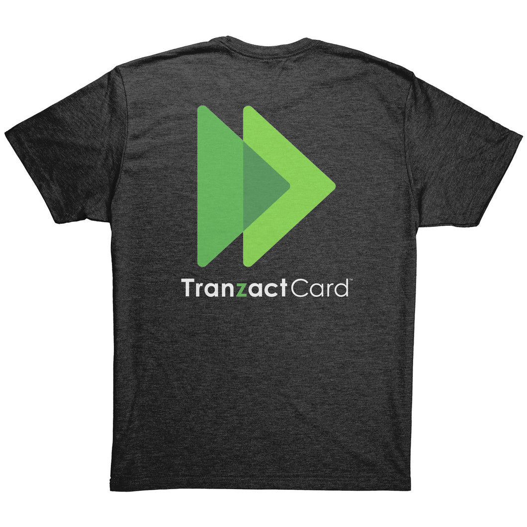 Tranzact mens logo both sides