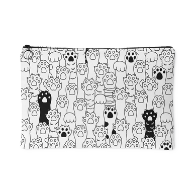 Kitty Paws Large Accessory Pouch