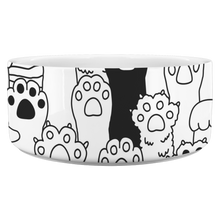 Load image into Gallery viewer, Kitty Paws Dinner Bowl