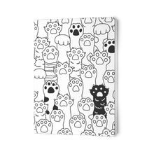Load image into Gallery viewer, Kitty Paws Greeting Card Set (Folded)
