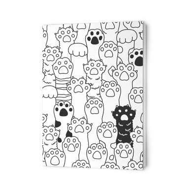 Kitty Paws Greeting Card Set (Folded)