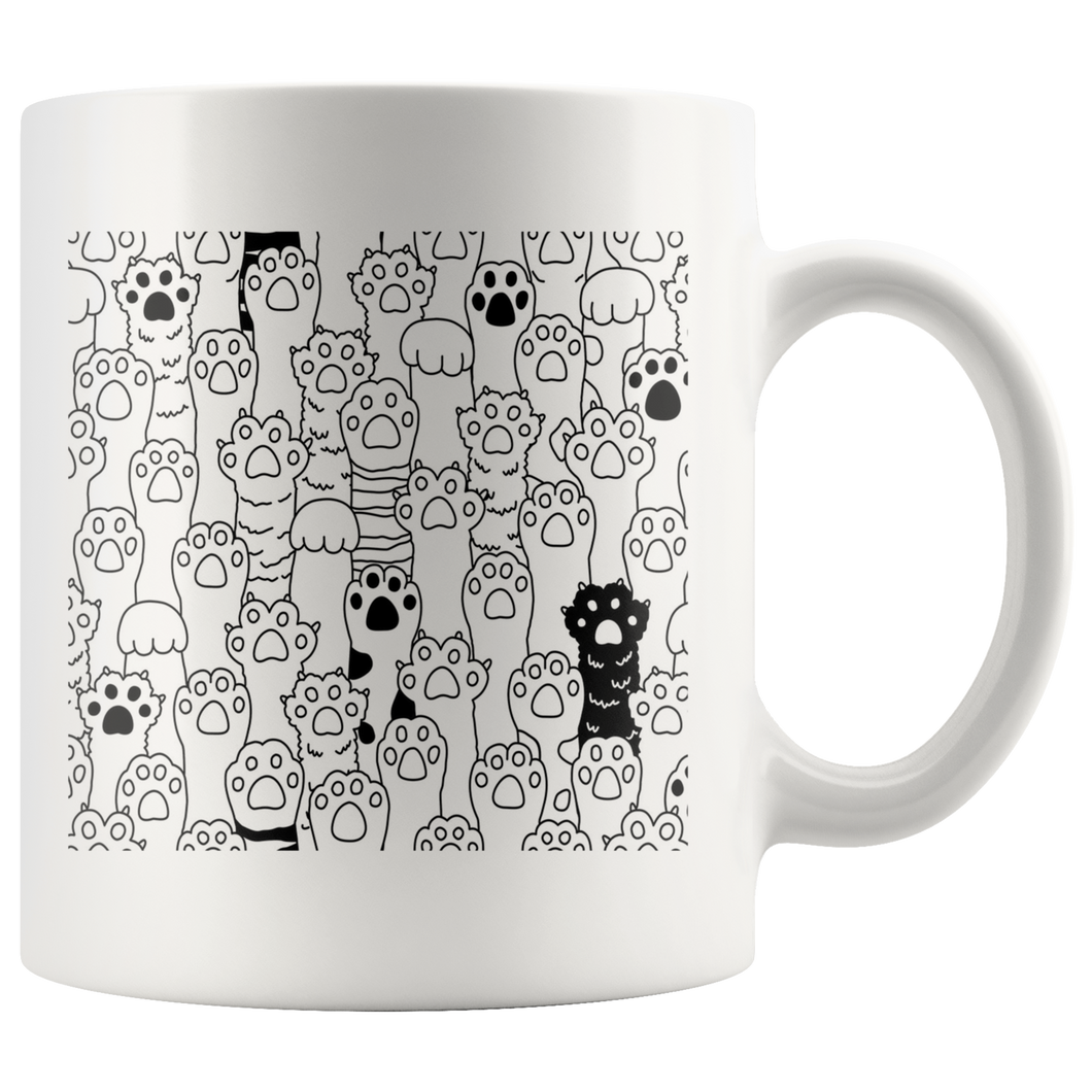 Kitty Paws Coffee Mug