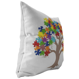 Autism Tree Pillow