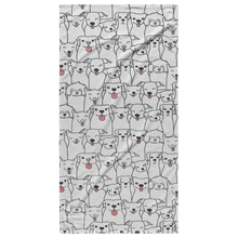 Load image into Gallery viewer, Doggie Friends Beach Towel