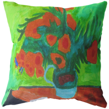 Load image into Gallery viewer, Van Gogh&#39;s Sunflowers Pillow