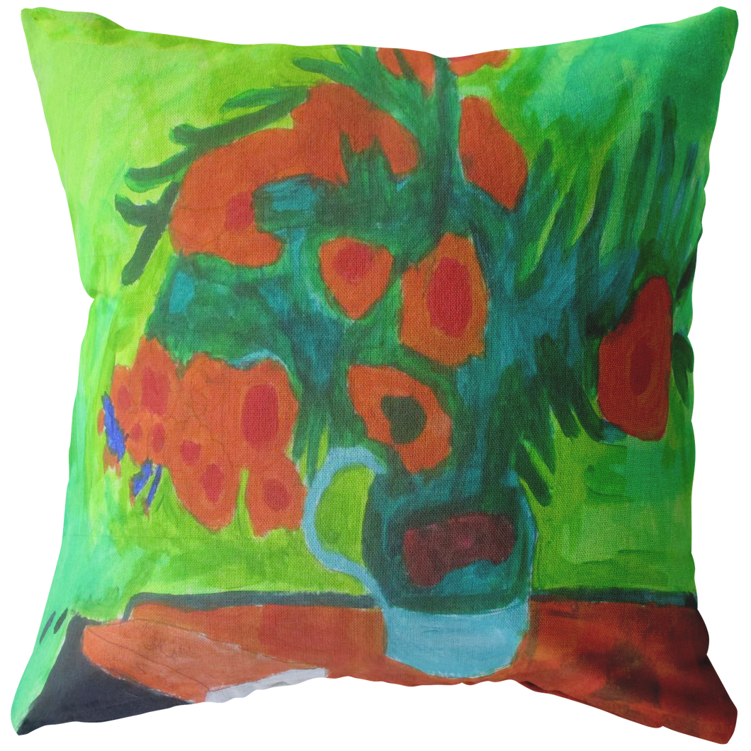 Van Gogh's Sunflowers Pillow