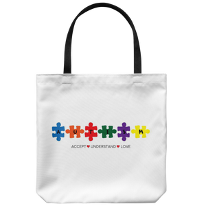 Autism Puzzle Tote