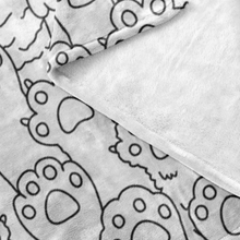 Load image into Gallery viewer, Kitty Paws Blanket