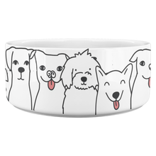 Load image into Gallery viewer, Doggie Friends Dinner Bowl