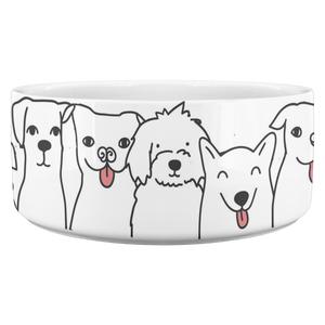 Doggie Friends Dinner Bowl