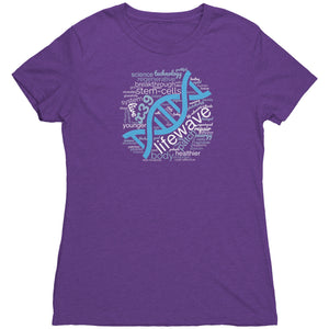 LW Team - Womens Triblend (front DNA logo only)
