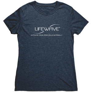 LW Team - Womens Triblend (front logo only)