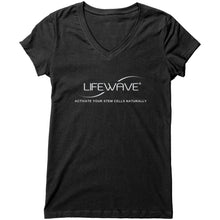 Load image into Gallery viewer, LW Team - woman&#39;s V-neck (Bella) front logo only