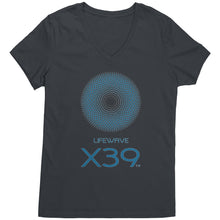 Load image into Gallery viewer, LW Teams - woman&#39;s V-neck (District) - front image only