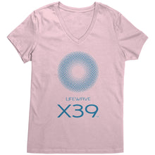 Load image into Gallery viewer, LW Teams - woman&#39;s V-neck (District) - front image only