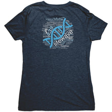 Load image into Gallery viewer, LW Team - woman&#39;s (triblend) Back DNA logo only