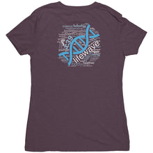 Load image into Gallery viewer, LW Team - woman&#39;s (triblend) Back DNA logo only