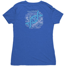 Load image into Gallery viewer, LW Team - woman&#39;s (triblend) Back DNA logo only