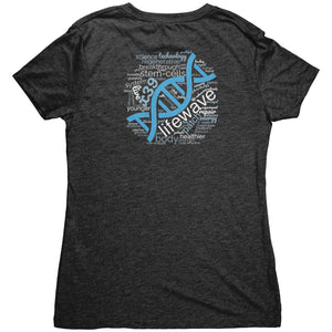 LW Team - woman's (triblend) - front / back
