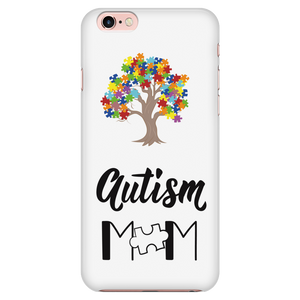 Autism Tree with Mom Phone Case