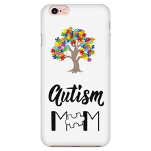 Load image into Gallery viewer, Autism Tree with Mom Phone Case