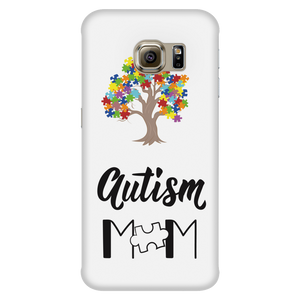 Autism Tree with Mom Phone Case