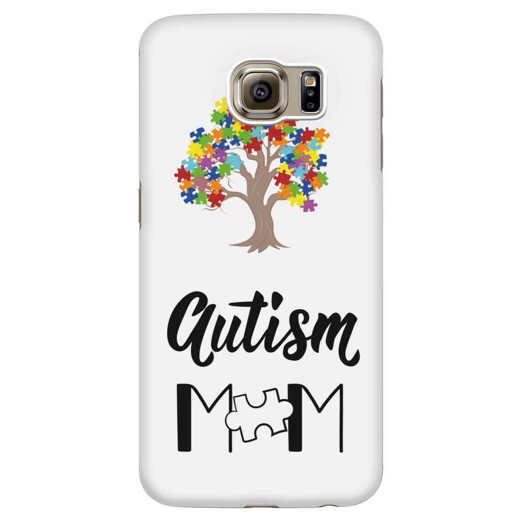 Autism Tree with Mom Phone Case