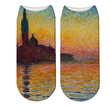 Load image into Gallery viewer, Classic Oil Painting Socks - Claude Monet