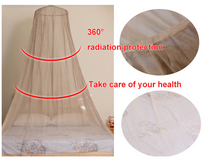 Load image into Gallery viewer, Silver Fiber EMF Shield Canopy