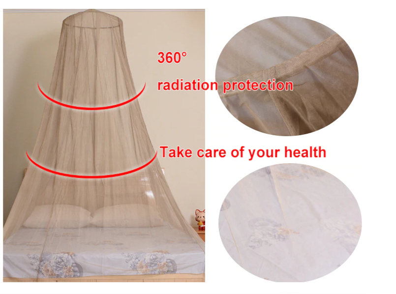 Silver Fiber EMF Shield Canopy