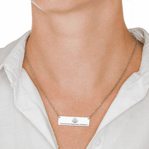 Exclusive FDN Etched Necklace - Just Pay Shipping!
