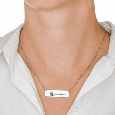 Exclusive Pet Love Etched Necklace - Just Pay Shipping!