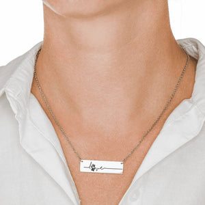 Exclusive Pet Love Etched Necklace - Just Pay Shipping!