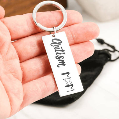 Exclusive Autism Mom Keychain