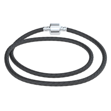 Braided Real Leather Bracelet