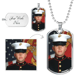Personalized Luxury Military Necklace