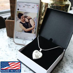 Photo Etched Luxury Necklace