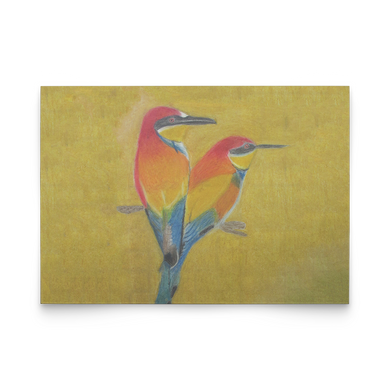 Beautiful Bird Flat Card