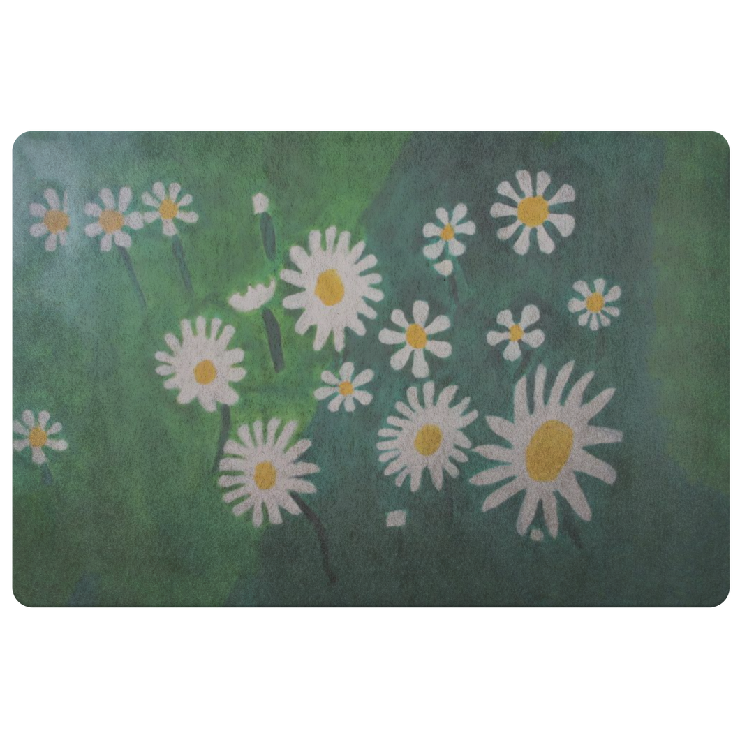 Daisies Welcome Mat