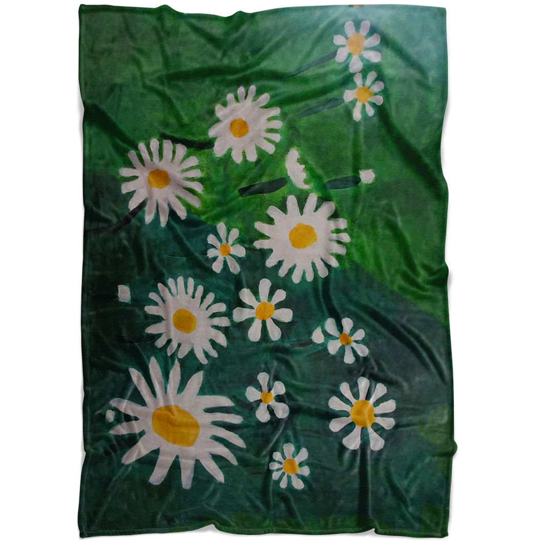 Daisies Fleece Blanket
