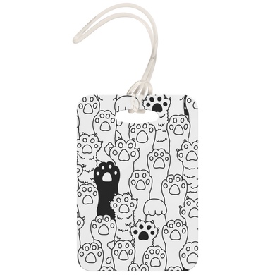 Kitty Paws Luggage Tag