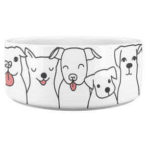 Doggie Friends Dinner Bowl