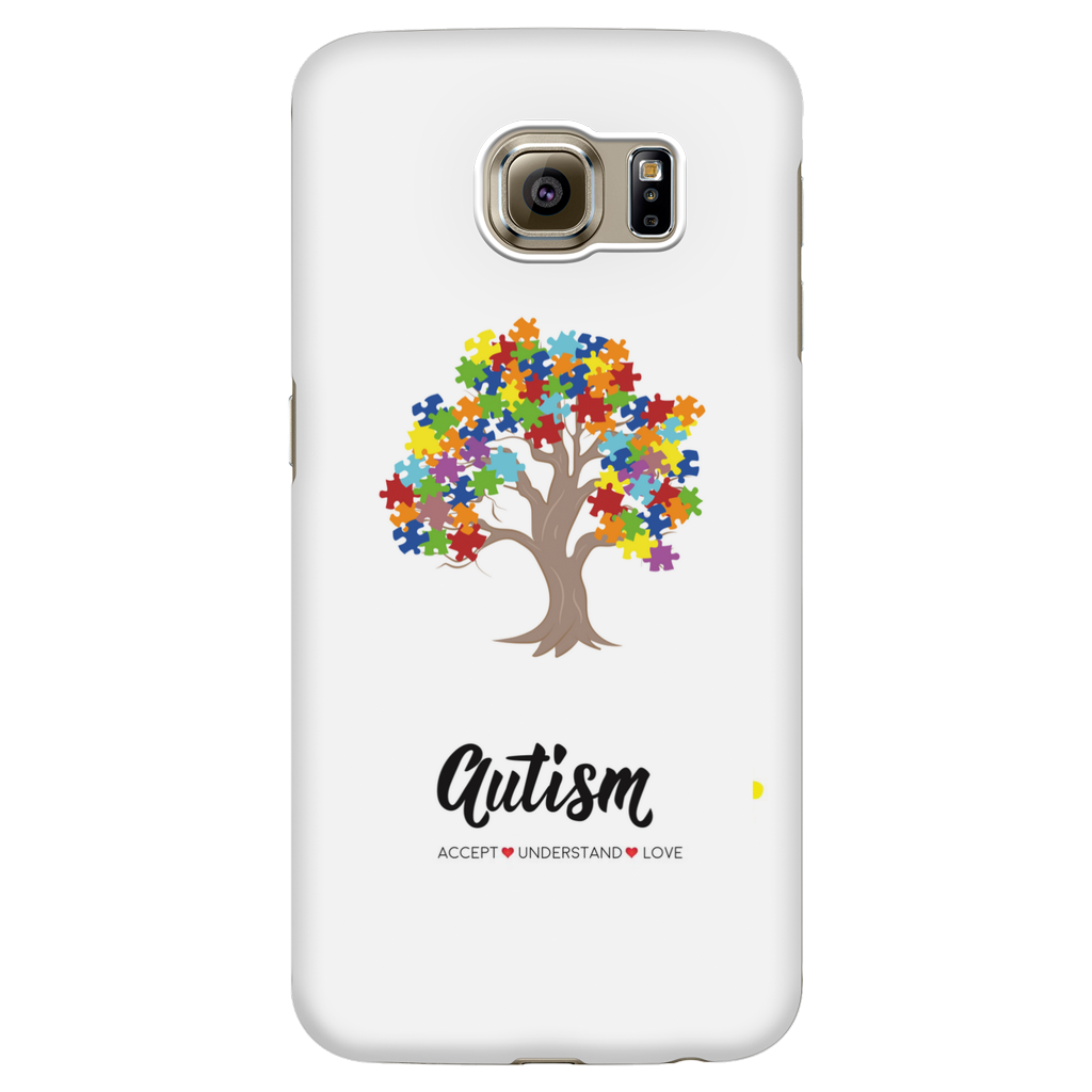 Autism Tree Phone Case - smaller font