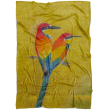 Load image into Gallery viewer, Beautiful Bird Fleece Blanket