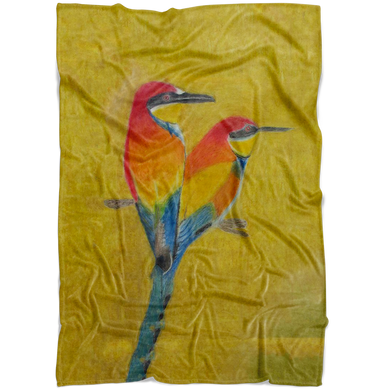 Beautiful Bird Fleece Blanket