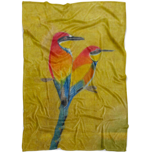 Beautiful Bird Fleece Blanket
