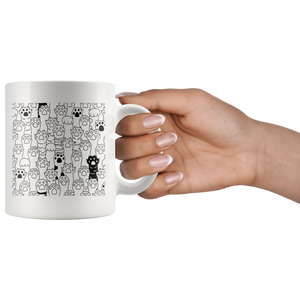 Kitty Paws Coffee Mug